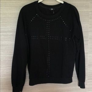 Paige Agnes embellished sweatshirt